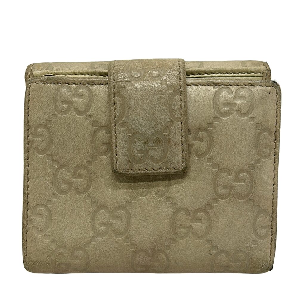 Gucci Metal bar, Striped Double-hook Wallet 112716 - Picture 2 of 7